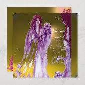 QUEEN GUINEVERE EINLADUNG (Vorne/Hinten)