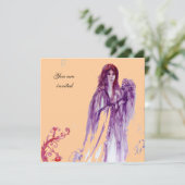 QUEEN GUINEVERE EINLADUNG (Stehend Vorderseite)