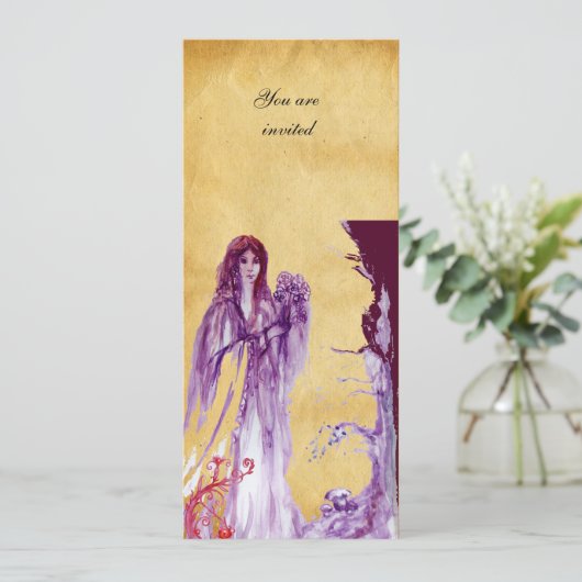 QUEEN GUINEVERE, Fantasy-Programm für braune Perga Programm (Stehend Vorderseite)