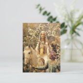 Queen Guinevere Maying Postcard Postkarte (Stehend Vorderseite)