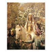 Queen Guinevere Maying Print Fotodruck (Vorne)