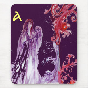 QUEEN GUINEVERE MONOGRAM MOUSEPAD
