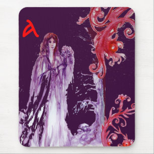 QUEEN GUINEVERE MONOGRAM MOUSEPAD