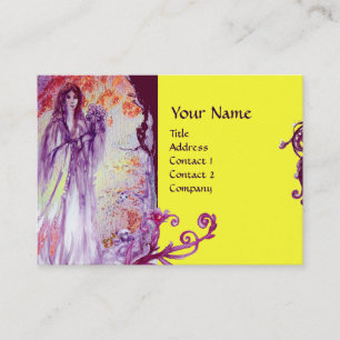 QUEEN GUINEVERE MONOGRAM VISITENKARTE