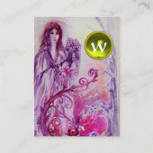 QUEEN GUINEVERE MONOGRAM VISITENKARTE (Rückseite)