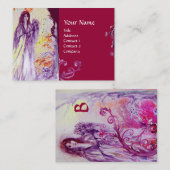 QUEEN GUINEVERE MONOGRAM VISITENKARTE (Vorne/Hinten)