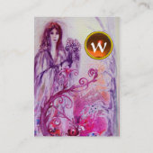 QUEEN GUINEVERE MONOGRAM VISITENKARTE (Rückseite)