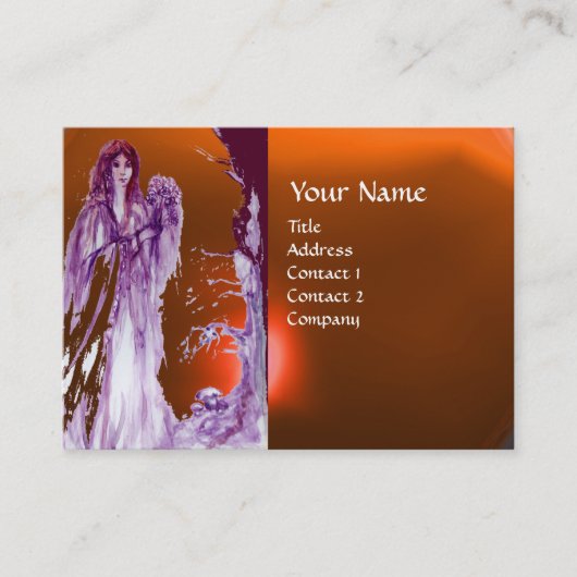 QUEEN GUINEVERE MONOGRAM VISITENKARTE (Vorderseite)