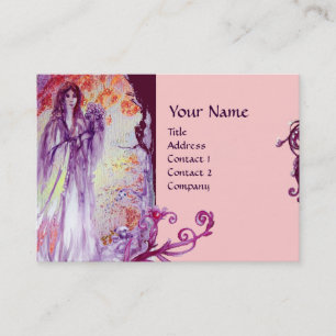 QUEEN GUINEVERE MONOGRAM VISITENKARTE
