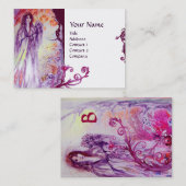 QUEEN GUINEVERE MONOGRAM VISITENKARTE (Vorne/Hinten)