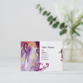 QUEEN GUINEVERE MONOGRAM VISITENKARTE (Stehend Vorderseite)