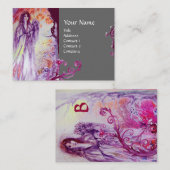 QUEEN GUINEVERE MONOGRAM VISITENKARTE (Vorne/Hinten)