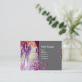 QUEEN GUINEVERE MONOGRAM VISITENKARTE (Stehend Vorderseite)