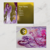 QUEEN GUINEVERE MONOGRAM VISITENKARTE (Vorne/Hinten)