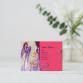 QUEEN GUINEVERE MONOGRAM VISITENKARTE (Stehend Vorderseite)