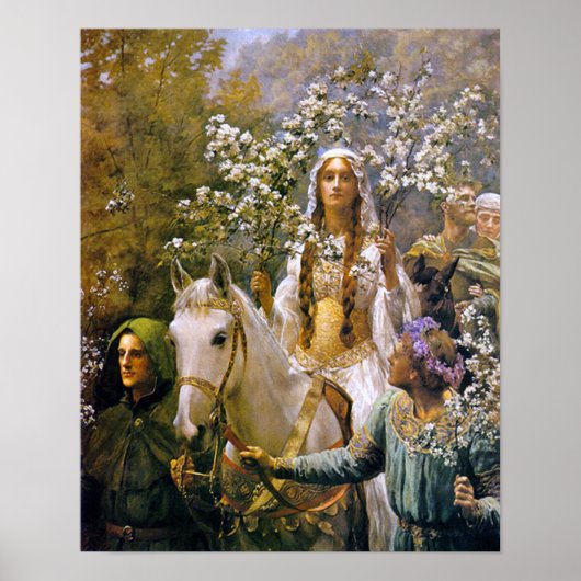 Queen Guinevere Poster (Vorne)