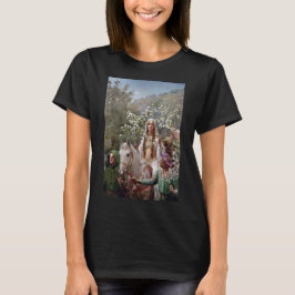 Queen Guinevere's Maying (by John Collier) T-Shirt