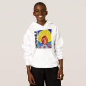 Queen Harriet Tubman Kids Unstopp Blu Unisx Hoodie (Vorne ganz)