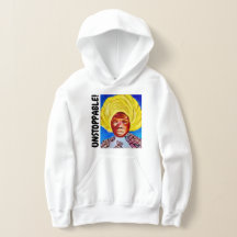 Queen Harriet Tubman Kids Unstopp Blu Unisx Hoodie