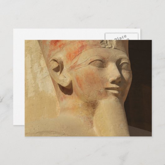 Queen Hatshepsut Postkarte (Vorne/Hinten)