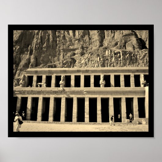 Queen Hatshepsut Temple Poster (Vorne)