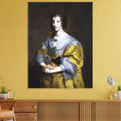 Queen Henrietta Maria Leinwanddruck (Insitu (Wohnzimmer))