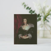 Queen Henrietta Maria Postkarte (Stehend Vorderseite)