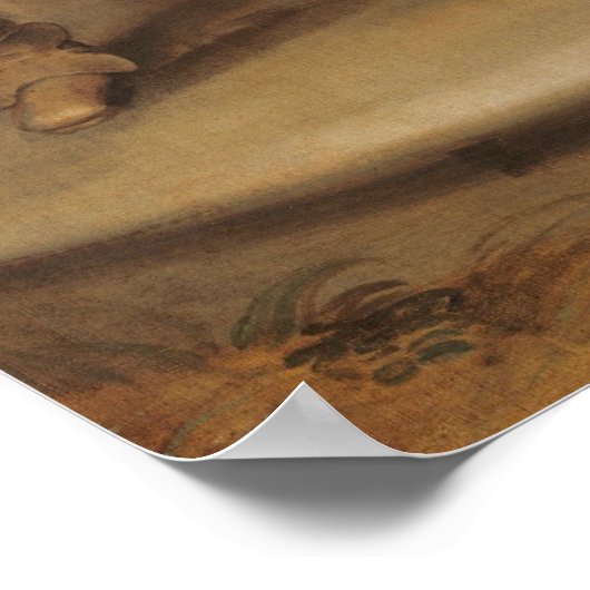 Queen Henrietta Maria - van Dyck Fine Art Poster (Ecke)