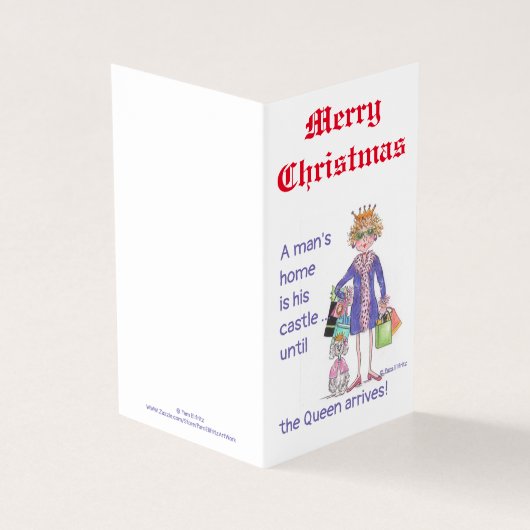 Queen in blue erhalten Gleichbehandlung beim Zuhau (Vorderseite)