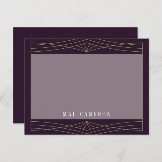 Queen Inspiriert Note Card Mitteilungskarte (Vorne/Hinten)