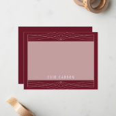 Queen Inspiriert Note Card Mitteilungskarte (Vorderseite/Rückseite Beispiel)