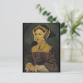 Queen Jane Seymour Postkarte (Stehend Vorderseite)