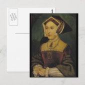 Queen Jane Seymour Postkarte (Vorne/Hinten)