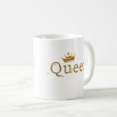 QUEEN KAFFEETASSE (VorderseiteRechts)