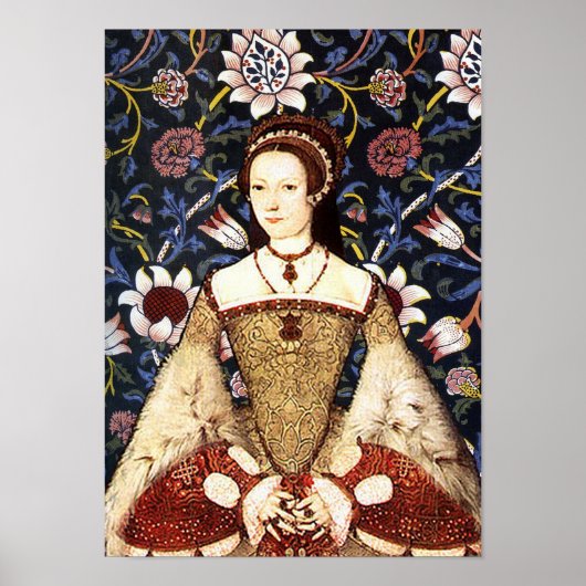 Queen Katherine Parr aus England Portrait Poster (Vorne)
