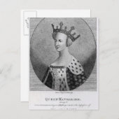 Queen Katherine pub. 1792 Postkarte (Vorne/Hinten)