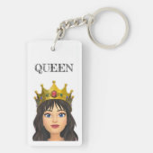 Queen Keyring Schlüsselanhänger (Rückseite)