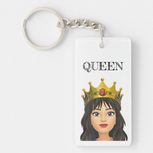 Queen Keyring Schlüsselanhänger (Vorderseite)