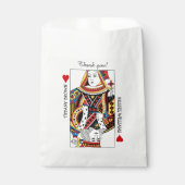Queen & King of Hearts Wedding Geschenktütchen (Vorderseite)