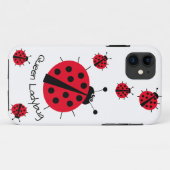 Queen Ladybug Girly Fun Niedlicher Cartoon Case-Mate iPhone Hülle (Rückseite (Horizontal))