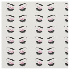 Queen lange Striche mit Kronaugen machen Kunst Stoff