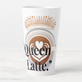Queen Latte Tasse (Vorderseite)