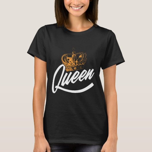 Queen Lettering T-Shirt (Vorderseite)