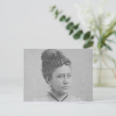 Queen Lili'uokalani Postkarte (Stehend Vorderseite)