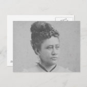Queen Lili'uokalani Postkarte (Vorne/Hinten)