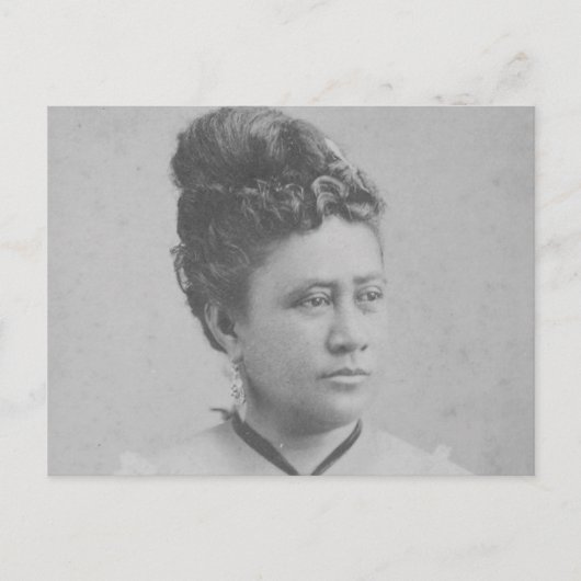 Queen Lili'uokalani Postkarte (Vorderseite)