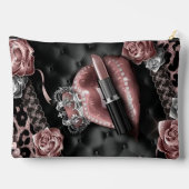 Queen Lips Zubehörtasche (Rückseite)