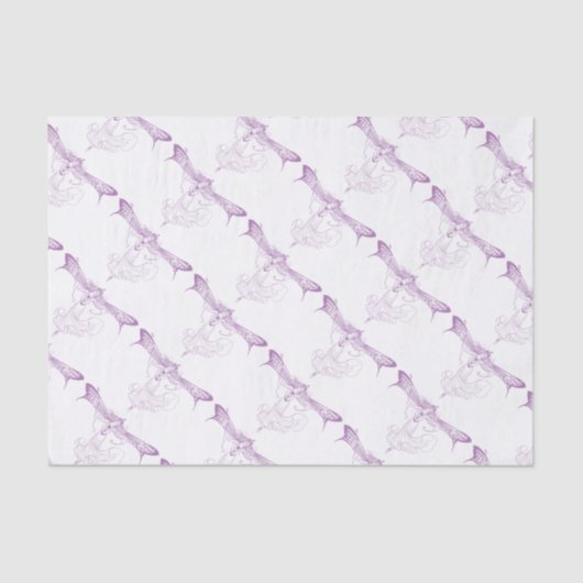 Queen Mab Fairy, 16 . Geburtstag im Lila Seidenpapier (Vorderseite)