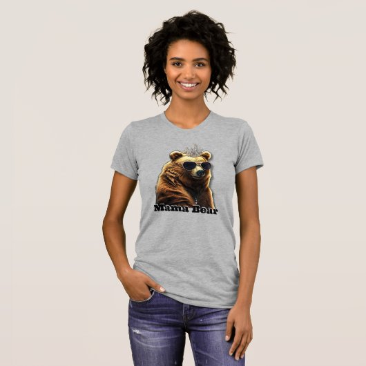 Queen Mama Bear T-Shirt (Vorne ganz)