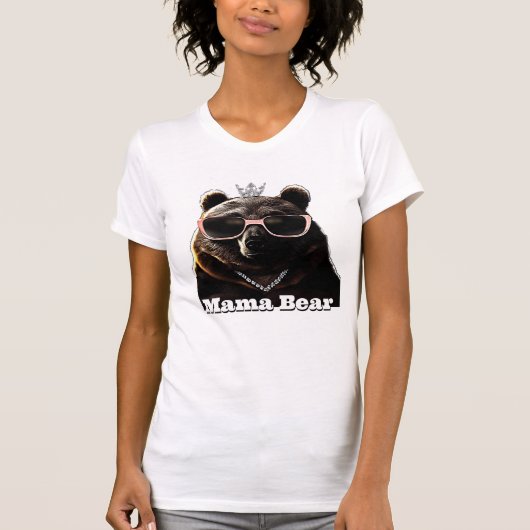 Queen Mama Bear T-Shirt (Vorderseite)